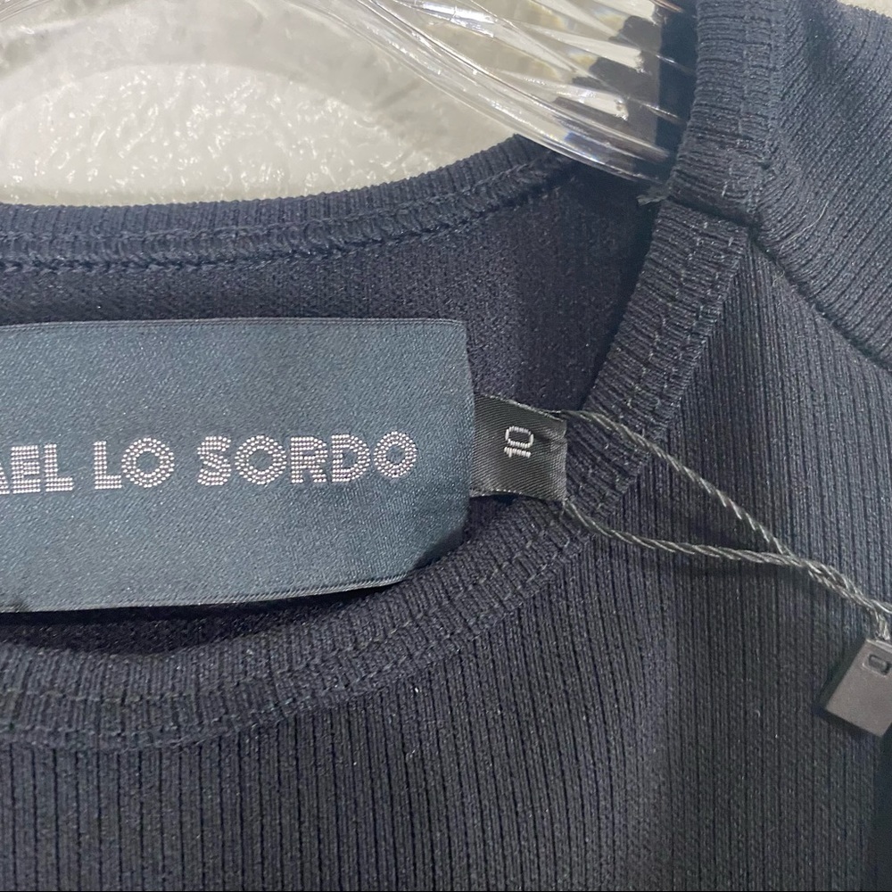 Michael Lo Sordo Legion Crew-Neck Frill Dress 10 — image 7 of 8